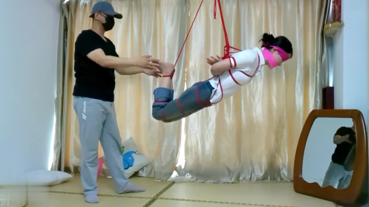 Girl In Jeans Tied Up Porn Video